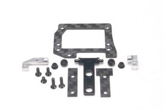 PN Racing Mini-Z Gimbals Conversion Kit for MR3300 V5 Motor Mount (Silver)