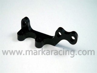 Marka Supporto Ventola in Ergal Nero per CSO/Team Magic & Xray T4/T3 (25/30/35/40mm)