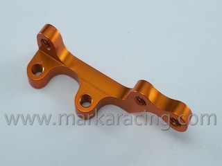 Marka Supporto Ventola in Ergal Arancione per Xray T4/T3 (25/30/35/40mm)