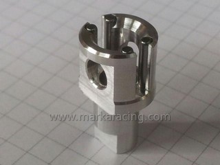 Marka Xray, CSO Bicchierini Palo Anteriore in Ergal 7075-T6 Silver (2 Pz)