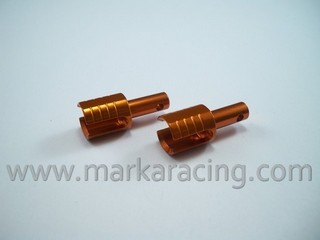 Marka Xray T4-T3/Team-C Bicchierini Diff. in Ergal 7075-T6 Arancione (2 pz)