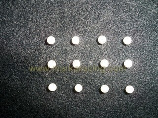 Marka 1/8" (3.175mm) ZrO2 Ceramic Diff. Balls (12 Pcs)