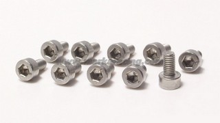 Marka Racing Viti in Acciaio SH Cilindriche M3x6mm - Inox (10Pz)