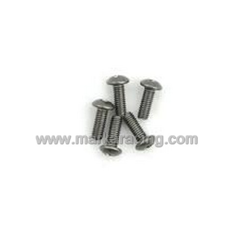 Marka Racing Viti in Titanio Testa Tonda M3x10 - 5 pz