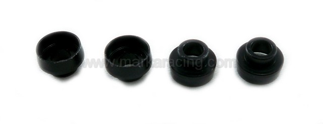 Marka Racing Alu Servo Washer (Black) - 4 pcs