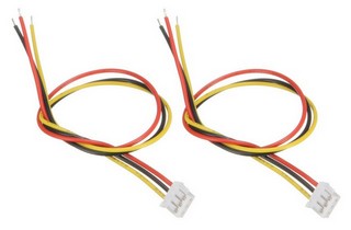 Marka Racing JST-ZH 1.5mm 3-Pins Connector plug with 15cm Cable (2Pcs)