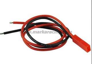 Marka Racing Connettore JST Maschio+30cm Cavo Siliconico 20AWG/0.5mm (1Pz) - Clicca l'immagine per chiudere