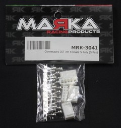 Marka Racing Connettore JST XH Femmina 5 Poli (5 Pz)