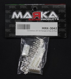 Marka Racing Connettore JST XH Femmina 6 Poli (5 Pz)