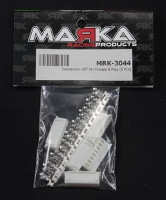 Marka Racing Connettore JST XH Femmina 8 Poli (5 Pz)