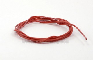 Marka Racing 18AWG/1.0mm Cavo in Silicone di Alta Qualit - Rosso (100cm)