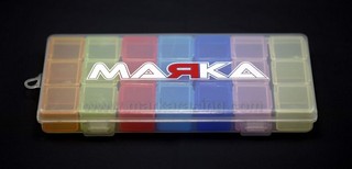 Marka Racing Hardware Box - 21 Compartments - 180x80mm