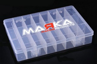 Marka Racing Scatola porta Minuteria - 24 Scomparti Removibili - 200x130mm