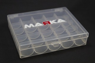 Marka Racing Scatola porta Mini-Z Gomme - 25 Scomparti