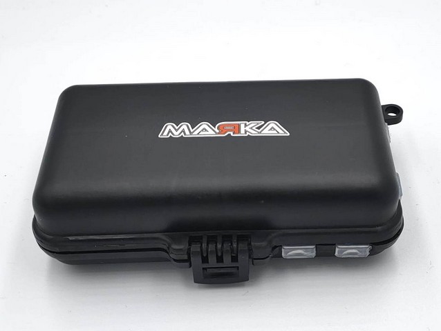 Marka Racing Hardware Box Small Double Side - 9 Compartments - 110x72x35mm