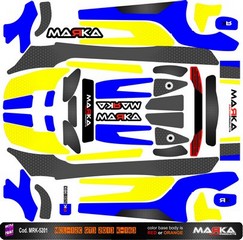 Marka Adesivi per Carrozzeria Mini-Z Kyosho MC-12C Cod. MZN163 - Colore2 (1Pz)