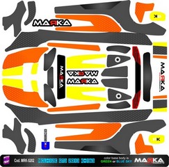 Marka Adesivi per Carrozzeria Mini-Z Kyosho MC-12C Cod. MZN163 - Colore3 (1Pz)