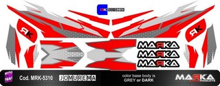 Marka Adesivi Carrozzeria 1:28 Jomurema JR-GT01 Cod.280354-Color1 (1Pz)