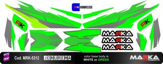 Marka Adesivi Carrozzeria 1:28 Jomurema JR-GT01 Cod.280354-Color3 (1Pz)