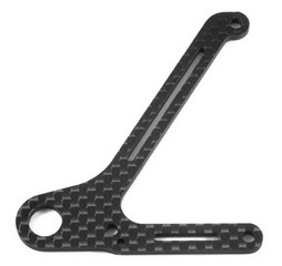 Marka Braccio Inferiore in Carbonio Flex +3.5mm largo per Xray X1 (1Pz)