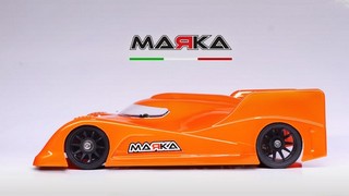 Marka Racing Mini-Z RK-AMR Racing Carrozzeria Pancar in Lexan - Leggera