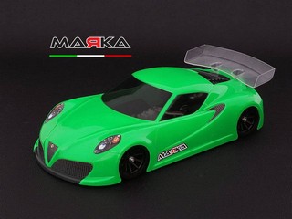 Marka Racing Mini-Z RK-4C Racing Carrozzeria in Lexan (Passo 98mm) - Leggera