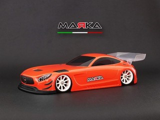 Marka Racing Mini-Z RK-AMGT Racing Carrozzeria in Lexan (Passo 98mm) - Leggera