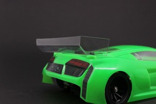 Marka Racing Mini-Z Alettone Posteriore in Lexan (scala 1:28) - 1 Pz