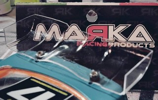 Marka Racing Mini-Z Alettone Posteriore in Lexan (scala 1:28) -V2 - 1 Pz