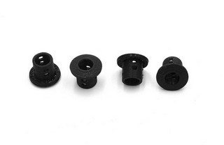 Marka 3D Set Leggero per Regolazione Altezza Carrozzeria - Nero (4 Pz)