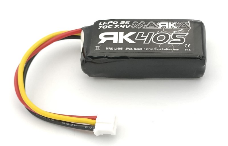 Marka Racing Lipo 2S 7.4V 405mAh 70C