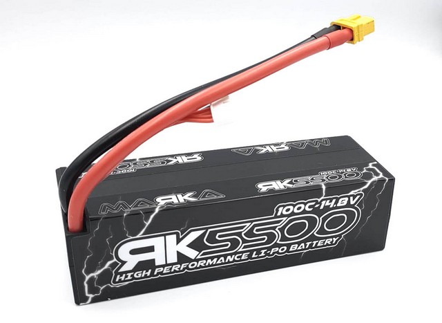 Marka Li-Po Batteria Racing 5500Mah 100C 14.8V 4S - Clicca l'immagine per chiudere