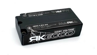 Marka HV Li-Po Batteria Racing Corta 6000mAh 130C 7.6V 2S