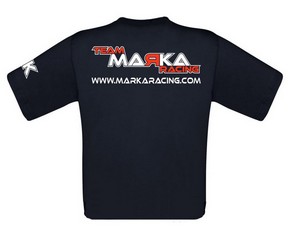 MARKA Maglietta Marka+Awesomatix - Blu Navy (XXL)