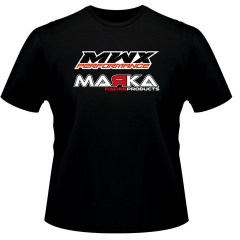 Marka Racing Maglietta Marka + MWX PERFORMANCE - Black (L)