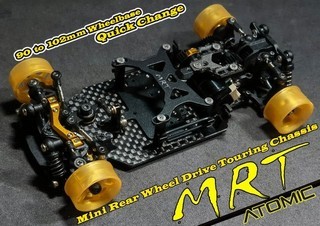 Atomic MRTP-Kit - MRT Pro Mini Rear Wheel Drive Touring Chassis (kit) - Clicca l'immagine per chiudere