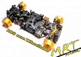 Atomic MRTP-Kit - MRT Pro Mini Rear Wheel Drive Touring Chassis (kit) - Clicca l'immagine per chiudere