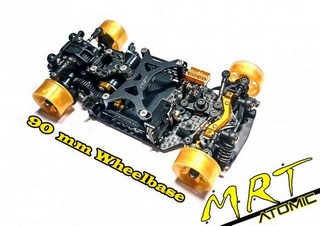 Atomic MRTP-Kit - MRT Pro Mini Rear Wheel Drive Touring Chassis (kit) - Clicca l'immagine per chiudere