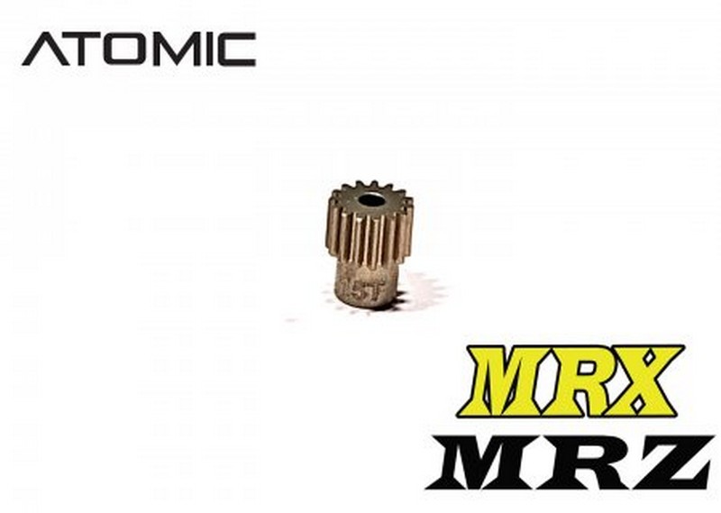 Atomic MRX-UP18-15 - Hard Coated 64DP Pinion 15T (8.5mm Tall)