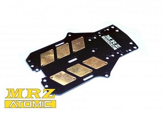 Atomic MRZ Aluminium Chassis Set (with 3 pair brass weight)