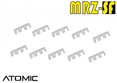 Atomic MRZSF-07B - MRZ SF Camber Shim 0.2mm (10 Pcs-V2)