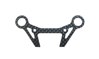 Mugen A2417 Carbon Front Body Mount Plate: MTC2