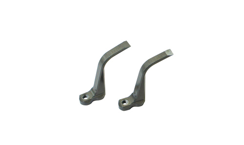 Mugen A2421 Aluminum Front Body Stopper (2pcs): MTC2