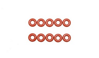 Mugen A2523 P3 Soft O-ring (Red 50) 10 pcs