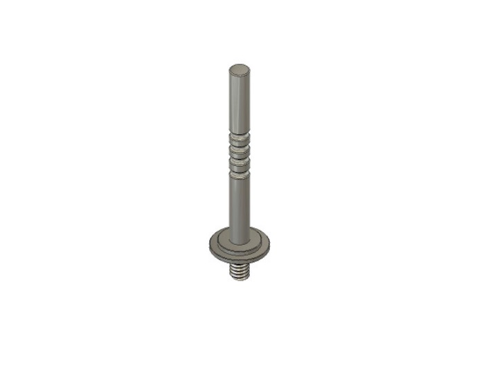 MWX Performance R1-CSH-300 - Plated Center Shock Shaft
