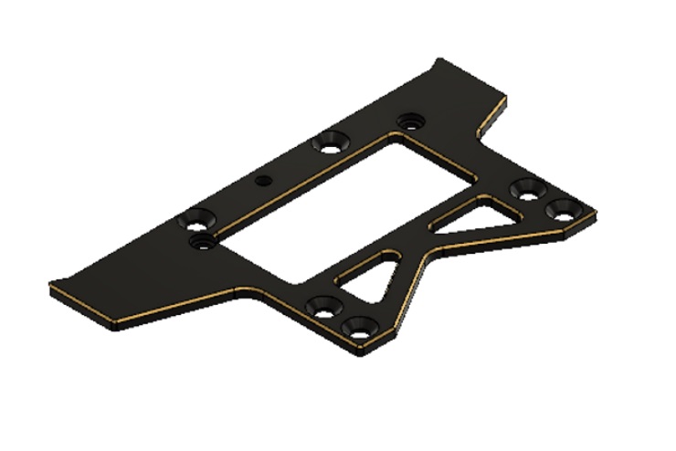 MWX Performance R1BLPD - Brass pod plate