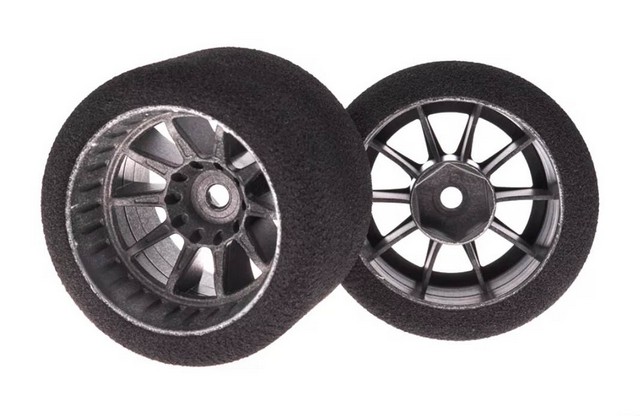 Matrix MX-10P30F1 - 1:10 F1 Rear Foam Tire 30 Shore, precut 59mm