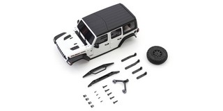 Kyosho MXB01W - Bodyshell Jeep Wrangler Rubicon Mini-Z 4X4 MX01 White
