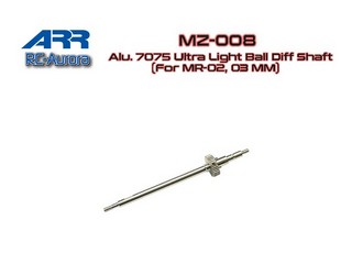 PPM-RC Racing Alu. 7075 Ultra Light Ball Diff Shaft (For MR-02, 03MM)