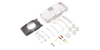 Kyosho MZN204 - Carrozzeria Toyota Trueno AE86 Mini-Z + Cerchi 4WD Non Verniciata